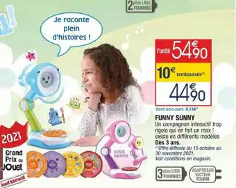 Cora x Carrefour Funny Sunny offre