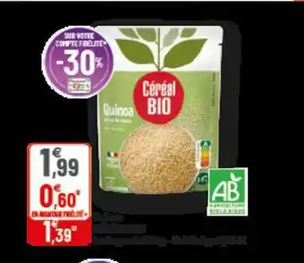 G20 Quinoa Céréal Bio offre