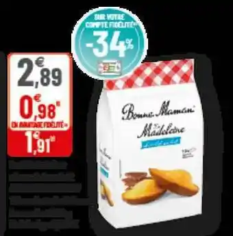 G20 Madeleine Bonne Maman offre