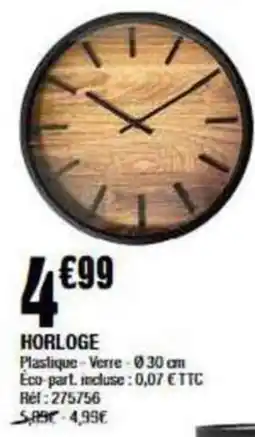 La Foir'Fouille HORLOGE offre