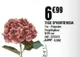 La Foir'Fouille TIGE D'HORTENSIA offre