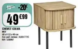 La Foir'Fouille CHEVET COLVA offre
