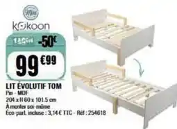 La Foir'Fouille LIT ÉVOLUTIF TOM offre