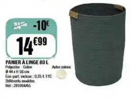 La Foir'Fouille PANIER À LINGE 80 L offre