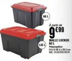 La Foir'Fouille MALLE LOCKER offre