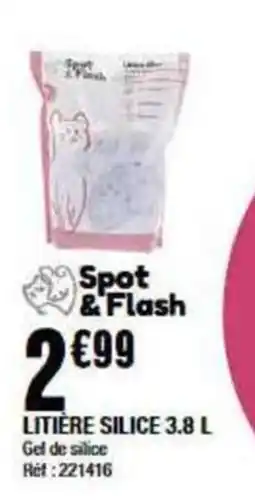 La Foir'Fouille LITIÈRE SILICE 3.8 L offre