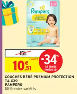 Intermarché Hyper COUCHES BÉBÉ PREMIUM PROTECTION offre