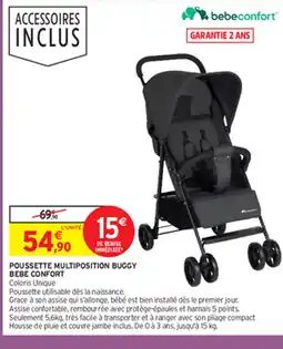 POUSSETTE MULTIPOSITION BUGGY