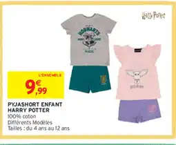 Intermarché Hyper PYJASHORT ENFANT HARRY POTTER offre