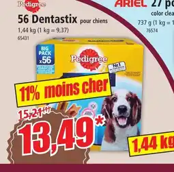 Norma 56 Dentastix pour chiens offre