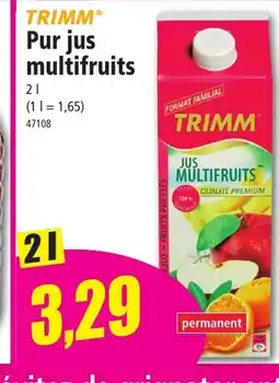 Norma Pur jus multifruits offre