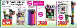 Norma Puzzle, balle ou cube magique offre