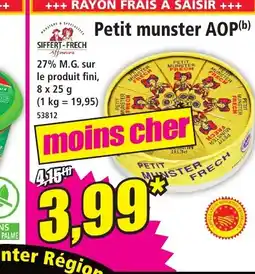 Norma Petit munster AOP offre
