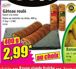 Norma Gâteau roulé offre