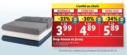 Lidl Drap-housse en jersey offre