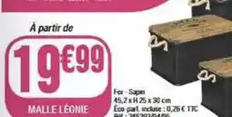 La Foir'Fouille Bac de rangement offre