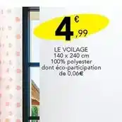 Le voilage