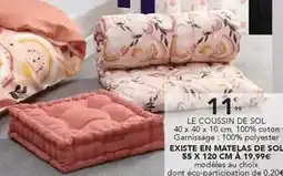 Stokomani Le coussin de sol offre