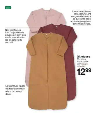 Zeeman Gigoteuse offre