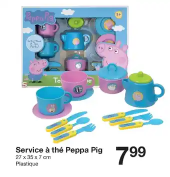 Service à thé peppa pig