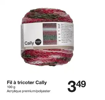 Zeeman Fil à tricoter cally offre