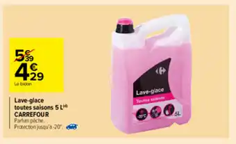 Carrefour Market Lave-glace toutes saisons 5 L offre
