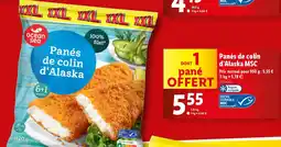Lidl Panés de colin d'Alaska MSC offre