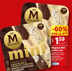 Lidl Magnum Mini cookies mix offre