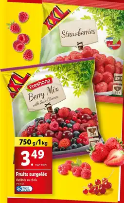 Lidl Fruits surgelés offre