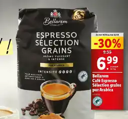 Lidl Bellarom Café Espresso Sélection grains pur Arabica offre