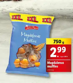 Lidl Magdalenas muffins offre