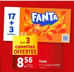 Lidl Fanta offre