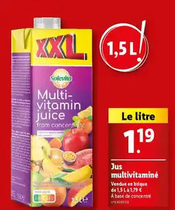 Lidl Jus multivitaminé offre