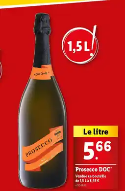 Lidl Prosecco DOC* offre