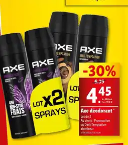 Lidl Axe déodorant * offre