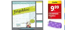 Lidl CALENDRIER Frigobloc offre