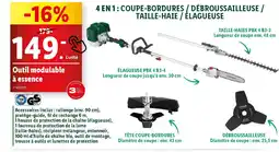 Lidl Outil modulable à essence offre