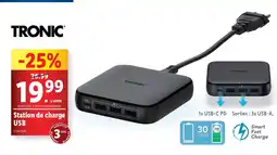 Lidl Station de charge USB offre