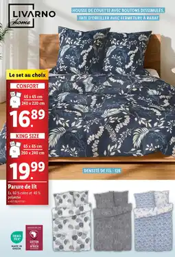 Lidl Parure de lit offre