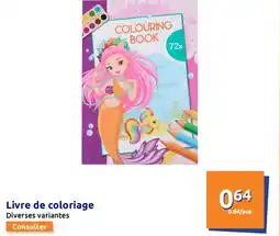 Action Livre de coloriage offre