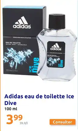 Action Adidas eau de toilette Ice offre