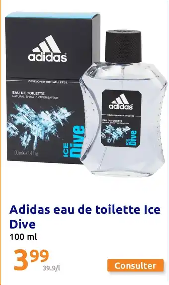 Action Adidas eau de toilette Ice offre