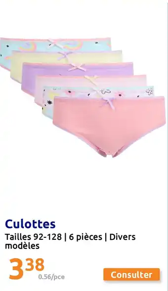 Action Culottes offre