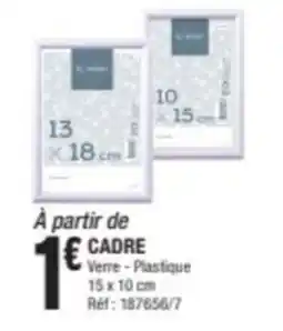La Foir'Fouille CADRE offre