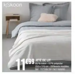 La Foir'Fouille JETE DE LIT offre