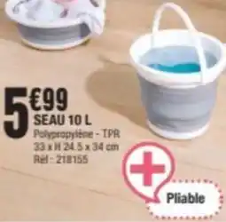 La Foir'Fouille SEAU 10 L offre