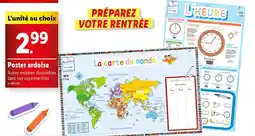 Lidl Poster ardoise offre