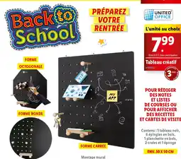 Lidl Tableau créatif offre