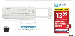 Destructeur de documents portatifs