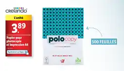 Lidl Papier pour photocopie et impression A4 offre